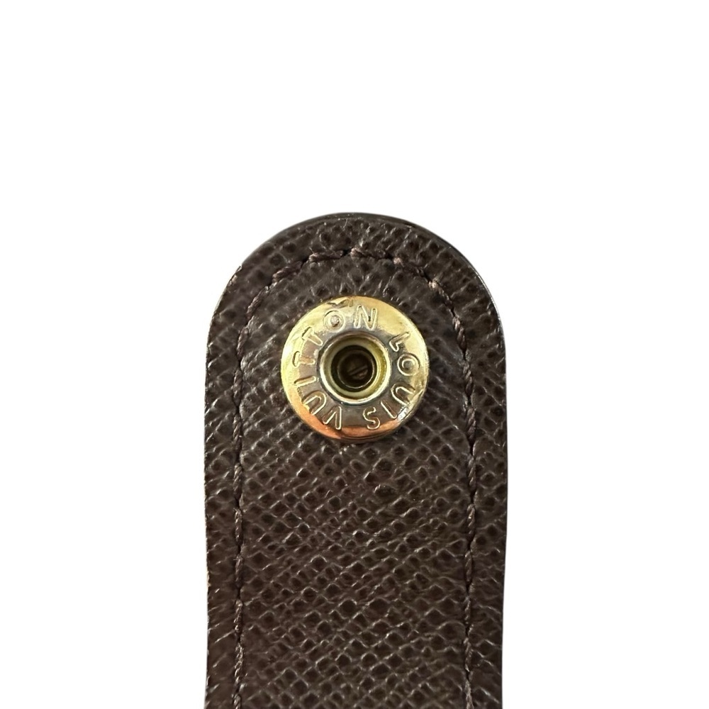 Louis Vuitton Brown Mini Lin Monogram Agenda PM Passport Journal Organizer - Picture 6 of 12